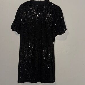 Express sequin dress
